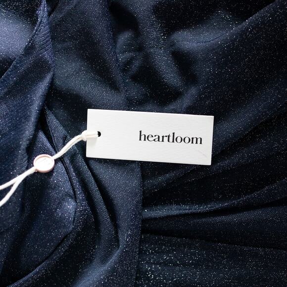 NWT Heartloom Whitney Halter Neck Side Slit Sparkly Party Dress Size M - Picture 8 of 12